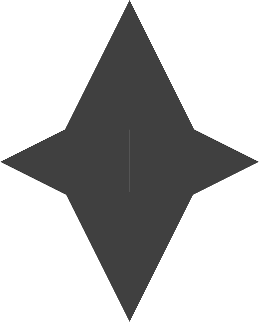 A star shape